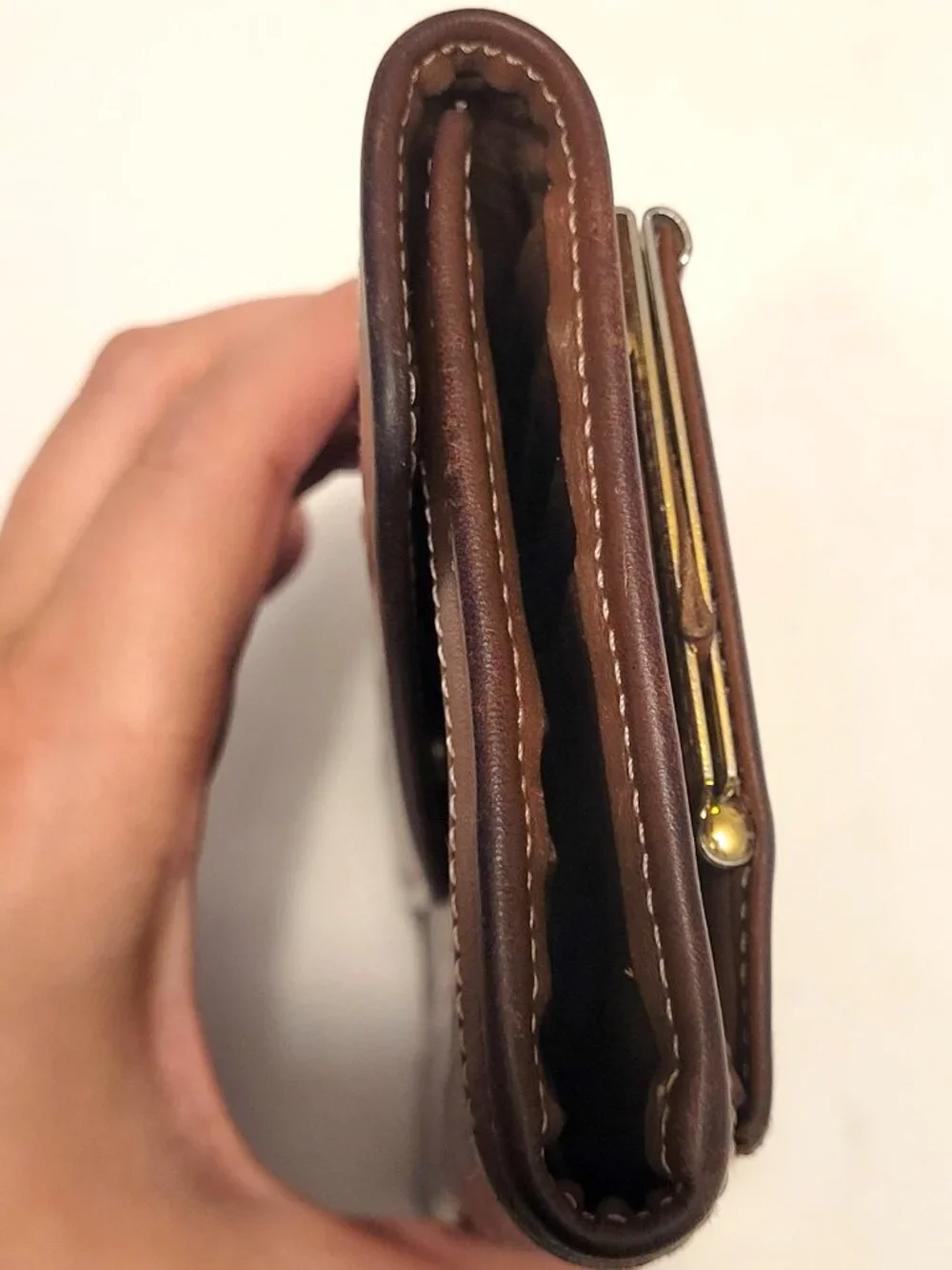 Brahmin Vintage Croc Embossed Wallet